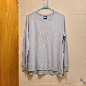 Baby blue Nike long sleeve size medium